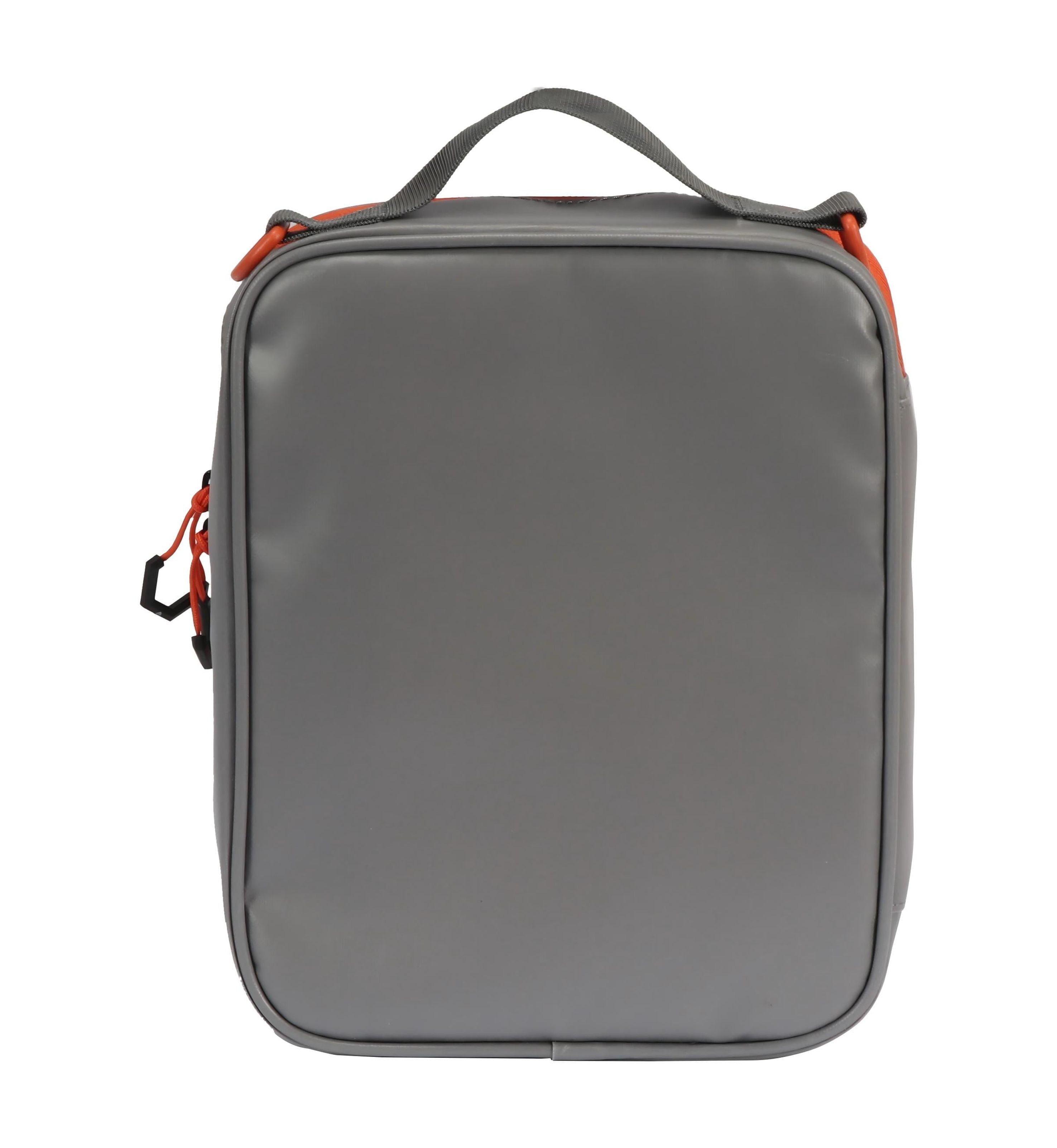 Ozark Trail X-Pro Clear Tackle Pouch with 2-Ring Binder Organizer, Grey