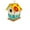 A, variant on Vikakiooze Home Decor Under $5, Wooden Home Decoration Hand Painted Crafts Graffiti Bird House Set 30ML