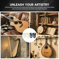 thumbnail image 4 of Large (Cream) Alaska Guitar Pick Set for Guitar, Bass, Mandolin, Ukulele, 4 of 4