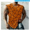 thumbnail image 4 of Fsgntruao Tank Top For Men Print Sleeveless Muscle Shirts Breathable Athletic Summer Gym Fitness Vest S-5Xl, 4 of 6
