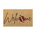 thumbnail image 1 of Football Them Funny Welcome Doormat Non Mat Mat Funny Home Mats For In Door Entrance Door Mat Welcome Mat For Indoor Outdoor Football Rug And Mat Throw Quilt Blanket Fuzzy Blanket Throw Living Room, 1 of 5