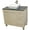 Tan, variant on WindBay 36" Freestanding Bathroom Vanity, Tan. Black Flat Stone Countertop