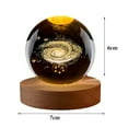 thumbnail image 3 of ievspot Stellar Spheres and The Moon, 3D Solar System Crystal Ball Night Light,Lamps 7 Color Changing for Bedroom Living Room Decor, 3 of 8