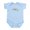 Sky Blue, variant on CafePress - Laissez Les NOLA Baby Light Bodysuit - Baby Light Bodysuit, Size Newborn - 24 Months