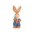 thumbnail image 2 of Easter Bunny DIY Craft Kit for Kids, Handmade Wicker Rabbit Ornament Set with Complete Materials, Creative Holiday Activity for Family and Home Decor, 2 of 3