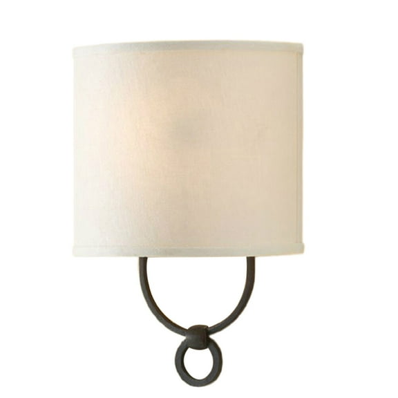 ITSELFER Retro Creative Metal Wall Lights with Fabric Lampshade for Living Room Bedroom Hotel(Lamp E14 40w,without Light Source)