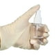 thumbnail image 4 of (M) 100 piezas / guantes desechables Guantes elásticos de látex de goma sin polvo grueso Estéri Carevas Cubierto de los de, 4 of 7