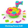 thumbnail image 2 of Educational Insights Design & Drill Flower Power Studio, Drill Toy, 50 Piece Set, Ages 3+, 2 of 6