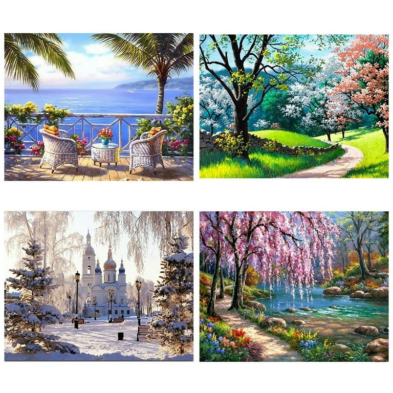 Landscape Dreamly Town Diamond Painting On Clearance Cross Stitch Bookmark  Bedroom Decoration Wall Decor Kids Gift Free Shipping - AliExpress