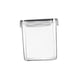 thumbnail image 4 of Contenedor de almacenamiento transparente hermético con tapa Organizador de almacenamiento apilable para despensa 1.6L, 4 of 9