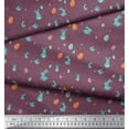 thumbnail image 2 of Soimoi Cotton Poplin Fabric Egg & Rabbit Animal Fabric Prints by Yard 42 Inch Wide, 2 of 3