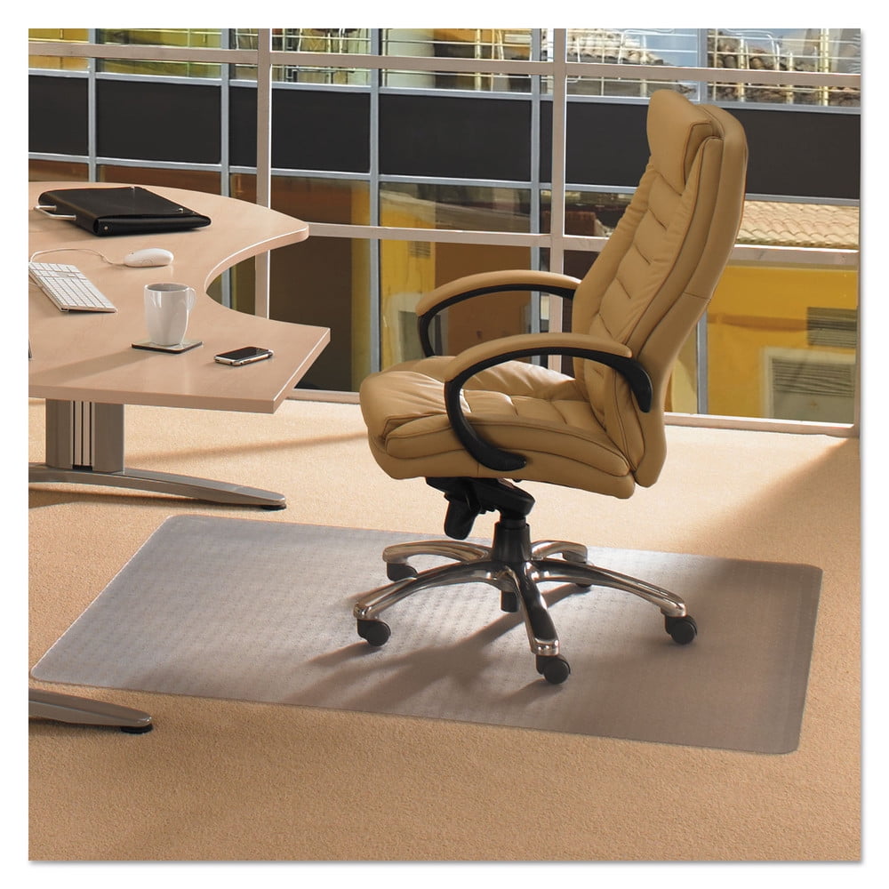 Low/Medium Pile Carpet Floortex Cleartex Ultimat Chair Mat FLREC118923ER 