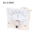 thumbnail image 2 of Unique Bargains AC 0-500V Class 2.5 Analog Panel Voltmeter Voltage Meter Measuring Gauge, 2 of 3