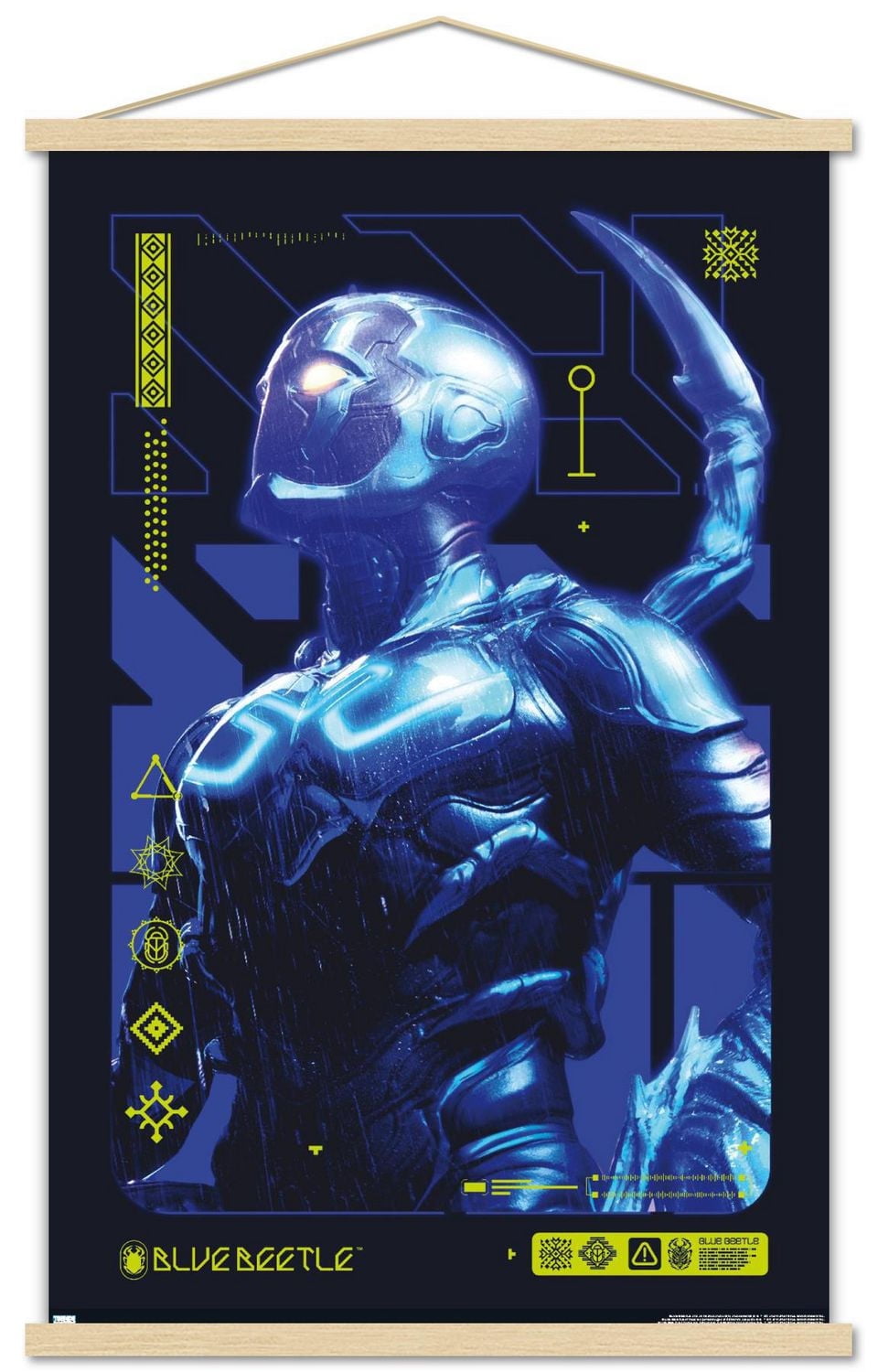 DC Comics Movie Blue Beetle - Biotech Wall Poster, 22.375" x 34"