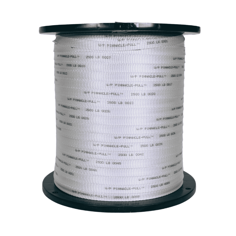 Pinnacle Pull 3/4" x 3000', 2500lb Measuring Pull Tape, Mule Tape, Low Stretch!