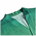 thumbnail image 6 of Ersazi Womens Solid Bandage Robe Bathrobe Gown Pajamas Long Sleepwear Pocket Waistbandwithbelts In Clearance Onesie Adult Pajamas Women Green Xl, 6 of 8