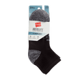 thumbnail image 2 of Hanes Mens Absolute Comfort Cushioned Ankle Socks, 3-Pairs, 2 of 9
