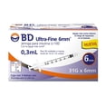 thumbnail image 1 of Jeringas para insulina BD Ultra Fine 6 mm U-100, 0.3 ml 30 pzas, 1 of 4