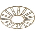 thumbnail image 2 of 38"OD x 13 3/4"ID x 1/4"T Hale Wood Fretwork Pierced Ceiling Medallion, Birch, 2 of 3