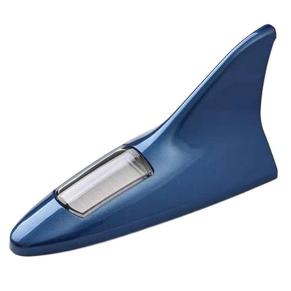 Lumière d'Avertissement Solaire pour Aileron de Voiture, Lumière Stroboscopique Aileron de Requin à Énergie Solaire, Lumières de Toit de Voiture Étanches, 8 Couleurs Lampe de Toit LED Haute Luminosité, pour la Plupart des Lampes Décoratives Automobiles