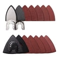 thumbnail image 1 of 104Pcs Oscillating Tool Detail Sanding Pads, 2Pcs Triangle Sanding Pads and 2Pcs Finger Sanding Pad, 100Pcs Sandpaper, 1 of 7