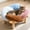 Colored, variant on Elevated  Bed Wooden,  Couch ,  Sofa Flower for Indoor Cats, Raised  Bed with Washable  Cushion and Birch ,  Chair for Kitty and Puppy,  Furniture (White)