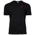 thumbnail image 4 of U.S. POLO ASSN. Camiseta de hombre paquete de 2 - cuello redondo, logo bordado, algodón Negro 2XL (XX-Large), 4 of 4