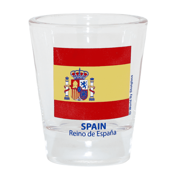 Spain Flag Shot Glass