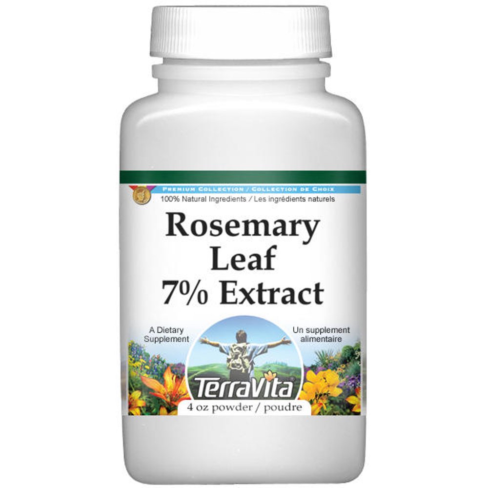 Rosemary Leaf 7 Extract Powder (4 oz, Zin 522617) 2Pack Walmart