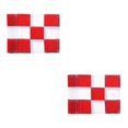 thumbnail image 3 of Soidarity Accesorios de Golf para hombres Golfs Putting Green Flags Drop Nylon Plaid Pattern Markers Training Flag Gifts rojo blanco rojo blanco 2piezas Soidarity CBP209017, 3 of 6