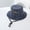 Blue, variant on Kids Water Wash Bucket Hat Cartoon Car Excavator Print Wide Brim Sun Protection Fisherman Cap for Boys Girls 2-8