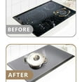 thumbnail image 5 of LQQBOX Silicone Large Dish Drying Mat - 28" x 20" Stove Top Protector for Electric Stove, Food Grade, Foldable, Easy Clean, Heat-resistant Silicone Mat for Glass Stove Cooktop, Stove Top Cover, Grey, 5 of 7