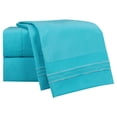 thumbnail image 2 of Clara Clark  Bright Bed Sheet Set Beach Blue Deep Pocket, Extra Deep Pocket King, 2 of 5
