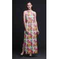 thumbnail image 4 of Bimba Floral Women Printed Long Chic Dress Bohemian Summer Maxi Beach Wear-XX-Large, 4 of 6