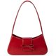 thumbnail image 1 of Bolso de hombro Amszke Y2K Trendy Bow Red Leather para mujer, 1 of 7