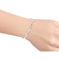 thumbnail image 4 of RYLOS Bracelets for Women 925 Sterling Silver Love Knot Tennis Bracelet Gemstone & Diamonds Adjustable to Fit 7"-8" Wrist, 5 Gorgeous 6X4MM Opal Jewelry for Women Friendship Bracelets, 4 of 8
