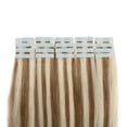 thumbnail image 3 of Tape in Human Hair Extensions Highlight Balayage Long Straight in Hairpieces, 3 of 6