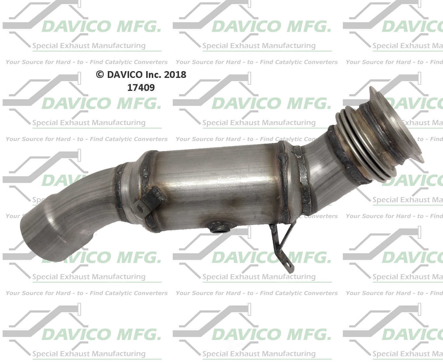 Davico Mfg 17409 Direct-Fit Catalytic Converter