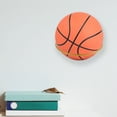 thumbnail image 4 of KAKOWELY Support Mural pour Ballon de Basketball 2 Pcs Support Mural de Rangement pour Ballon de Basketball Football Support de Ballon de Sport Support d'Exposition Robuste en Fer pour Ballon pour le Rangement de Gym et d'Exercice, 4 of 5