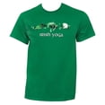 thumbnail image 1 of Irish Yoga St. Patrick's Day Green Graphic Tee Shirt-Medium, 1 of 2