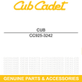 thumbnail image 3 of MTD 925-3242 PTO Harness Adaptor Troy-Bilt GTX Red GT Big 2150 814K 818H 807P, 3 of 6