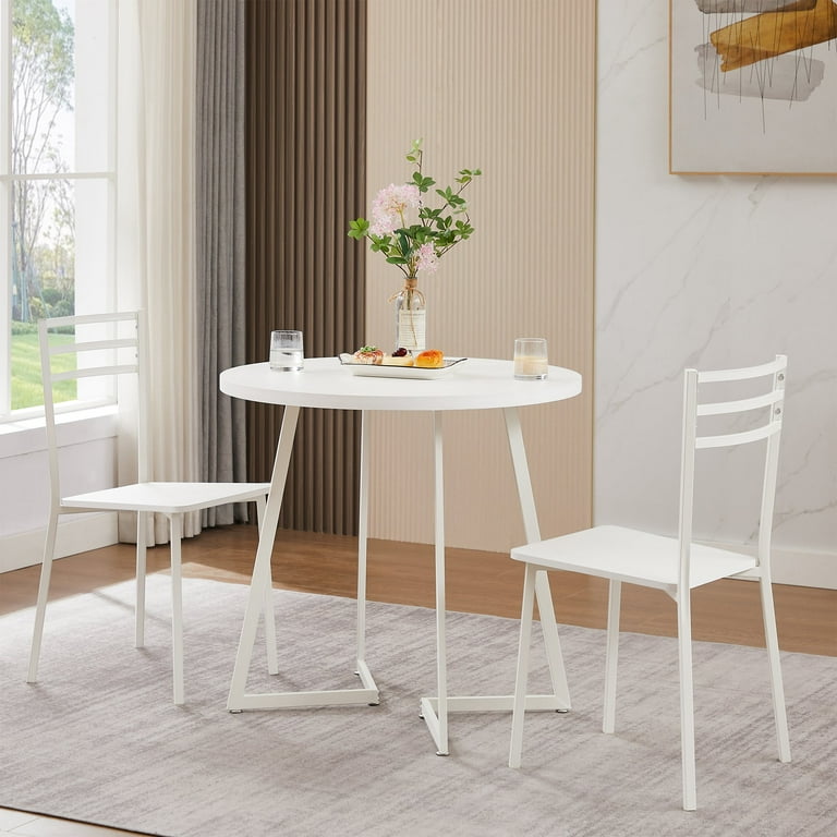 Small round dining table set for 2 discount