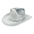 thumbnail image 4 of Celivon Cowboy Hat Stage Performance Props Rave Party Casual Style Glossy Cowboy Hat, 4 of 4