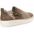 thumbnail image 4 of Women's Jambu Erin Perforated Slip On Sneaker Taupe Kid Suede/Elastic Bungee 8.5 M, 4 of 6