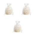thumbnail image 2 of Injueey Yarn Polyester Gift Bag Replacement Portable Chocolate Pouch Handmade Candy Embroidery Exquisite Lace Drawstring Sugar Type1, 2 of 6