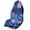 Black Blue Tropical, variant on XYZCANDO Terry Cloth Car Seat Covers Waterproof Microfiber Towel, Compatible with Seat Covers & Liner Van, for Sedans SUVs Trucks, Beach Sky Palm