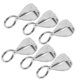 thumbnail image 4 of Jewelry Charm Connecting Buckles 6Pcs 925 Silver with Lobster Clasps Durable Silver for DIY Use, 4 of 4