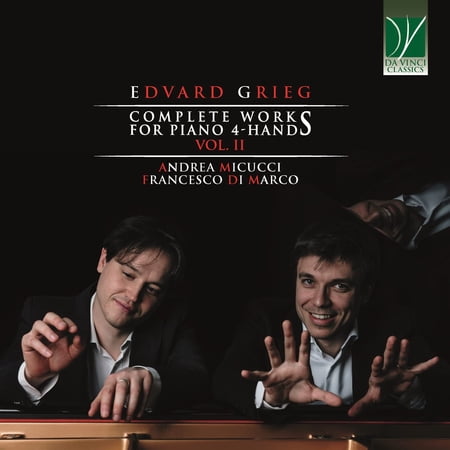 Grieg: Complete Works For Pianos 4-Hands Vol 2 (Audiobook)