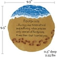thumbnail image 5 of FOOTPRINTS STEPPING STONE / DECORATIVE WALL PLAQUE, 5 of 6