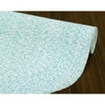 thumbnail image 5 of Super Area Rugs Country Farmhouse Braided Cotton Handmade Area Rug Turquoise & White 3' x 5' 3' x 5' Oval, 5 of 5